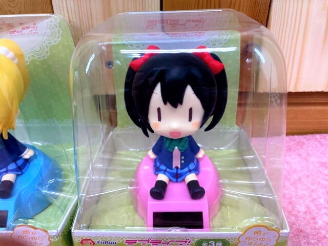 未使用 保管品】ラブライブ!! ゆらゆらソーラー ～3年生～ 全種3種類