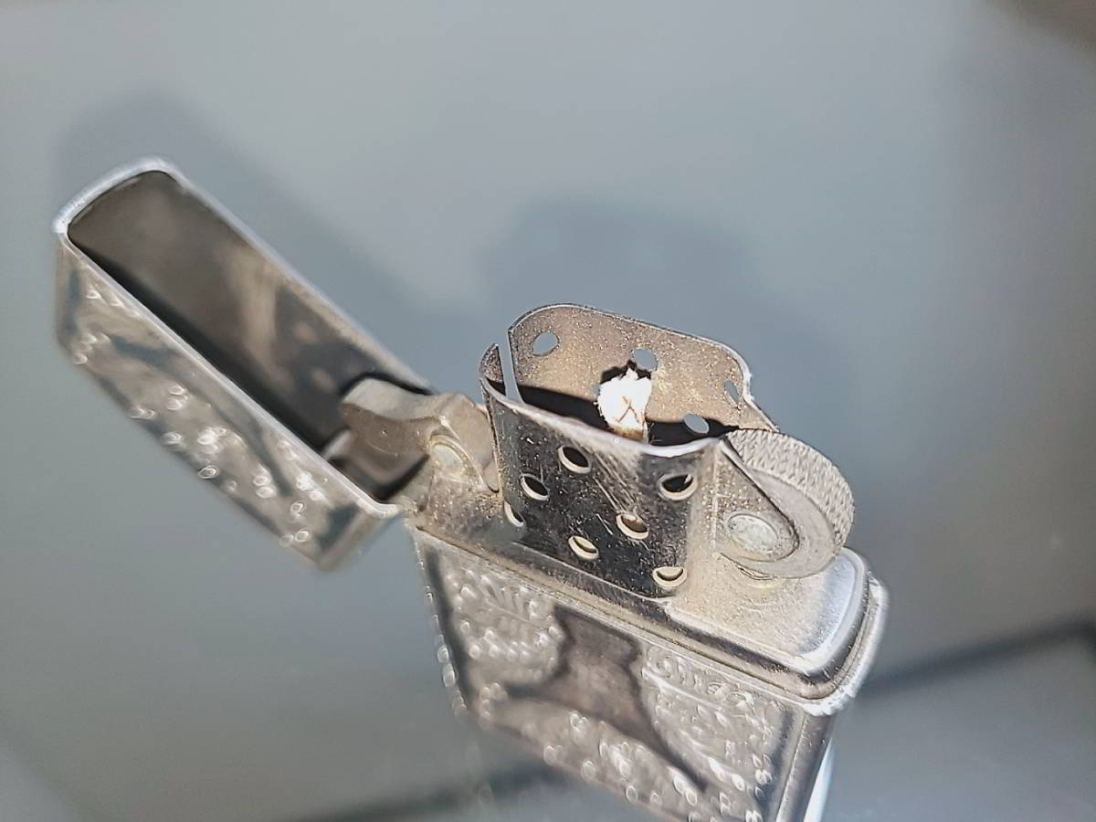 zippo アラベスク 唐草 両面加工 アーマー 2006年製