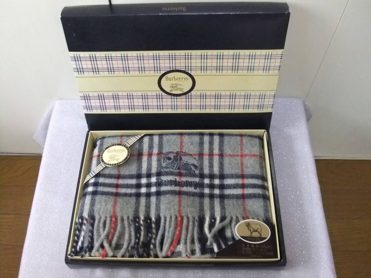 バーバリー ひざ掛け - ウール100% 西川の通販 メルカリ BURBERRY 西川