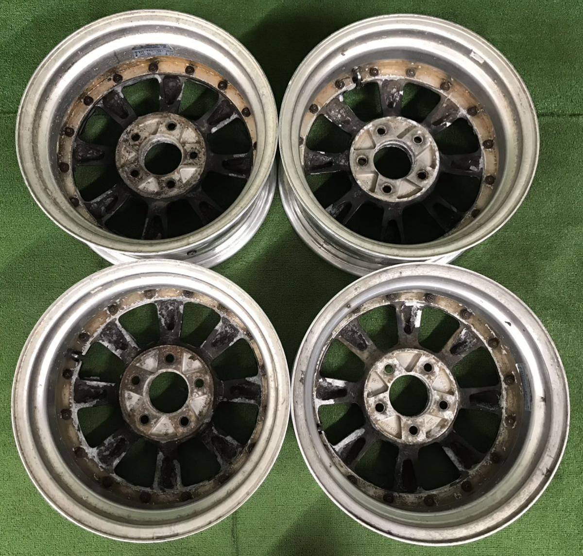☆ワタナベ RS-8 SSR 当時品 15インチ 15×6.5J +34 15×7J +15 114.3 5H 
