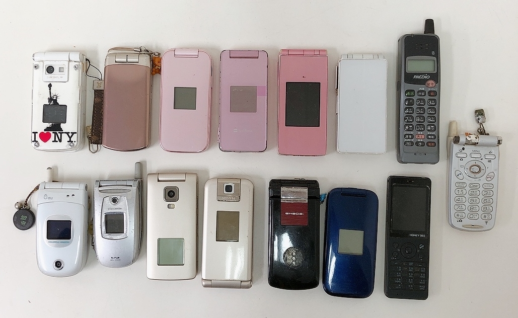 携帯電話 ガラケー 88点 ジャンク品 まとめ売り （ジャンク品 まとめ  