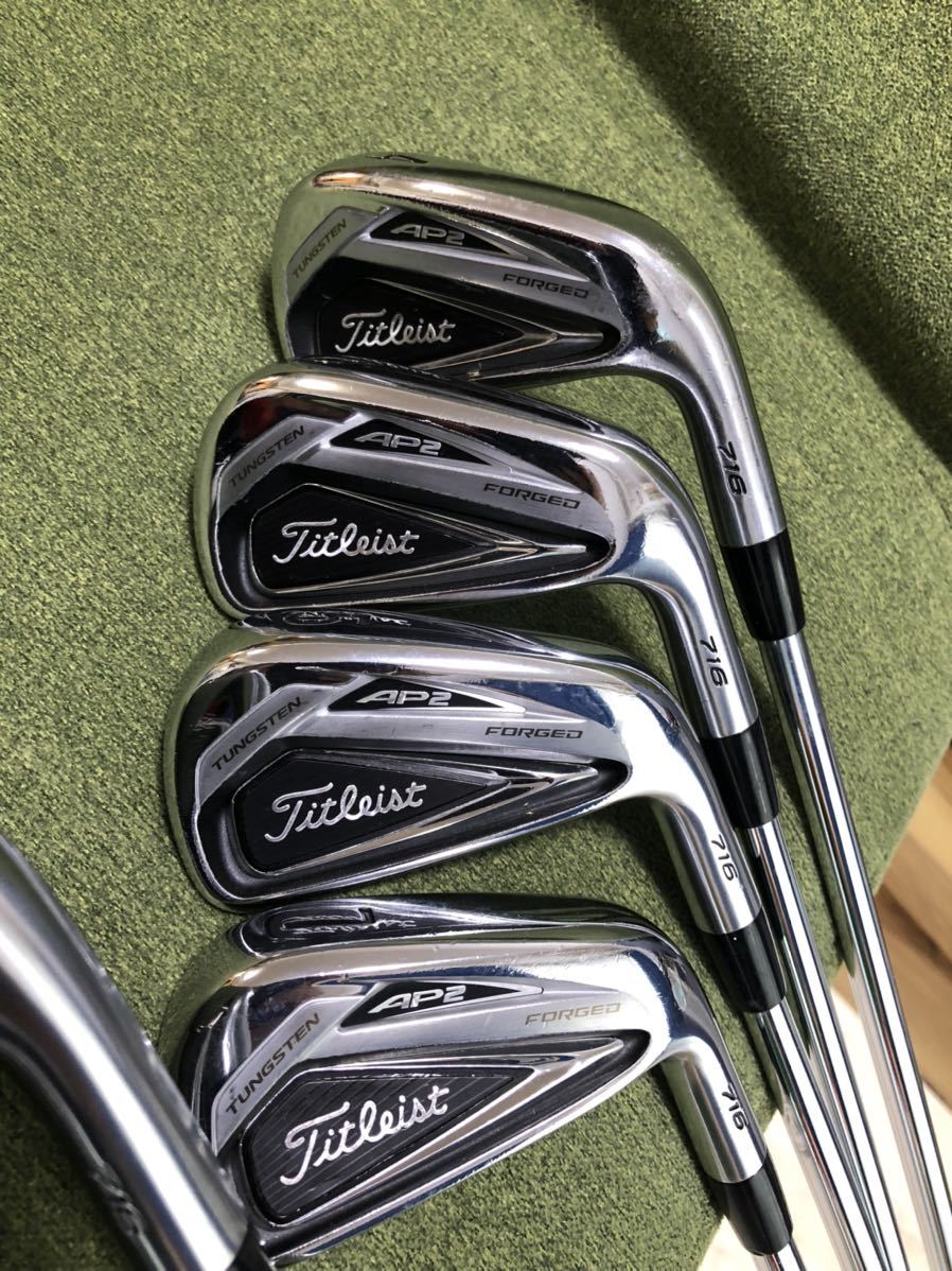 人気 7本セット 4〜PW AP2 716 FORGED ダイナミックゴールド S200 AMT