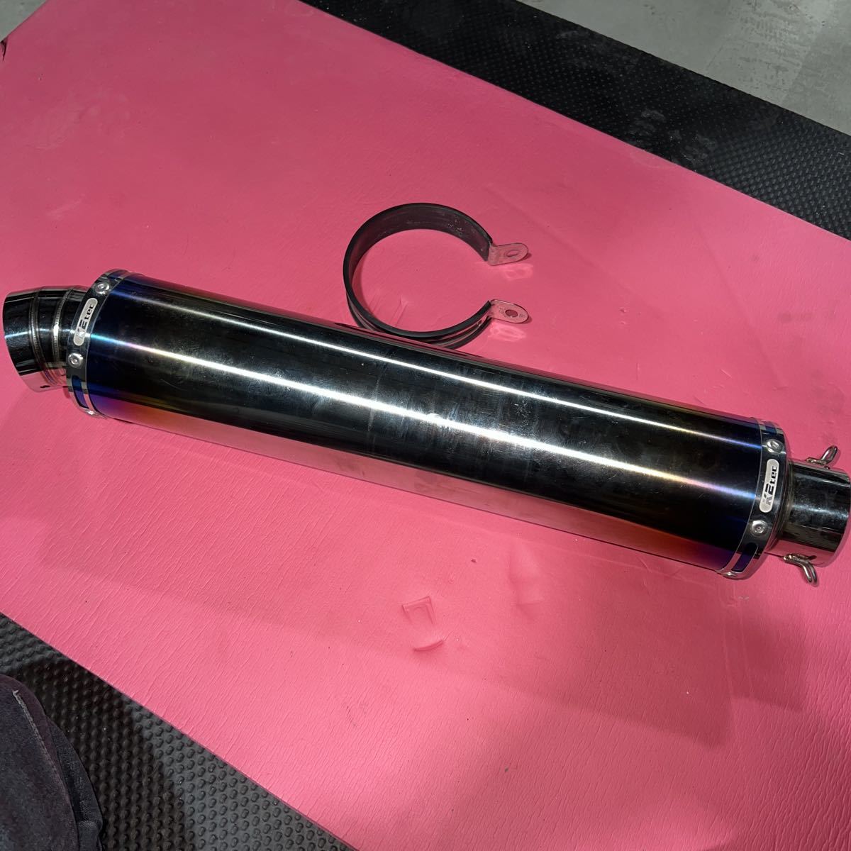 60.5パイ チタン チタンサイレンサー サイレンサー スリップオン K2 