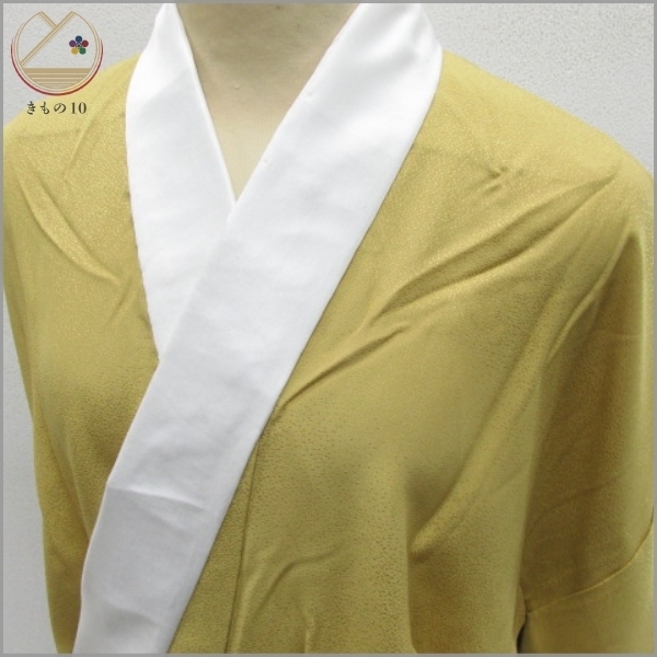 ★着物10★ 1円 絹 長襦袢 抽象 袖無双 身丈131cm 裄66cm [同梱可] ☆☆☆