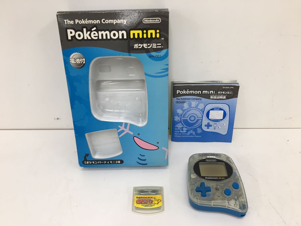 【セール，安い】 ジャンク品 Pokemon mini ポケモンミニ MIN-001 ポケモンパーティミニつき 動作未確認(その他)｜売買されたオークション情報、yahooの商品情報をアーカイブ公開 - オークファン その他
