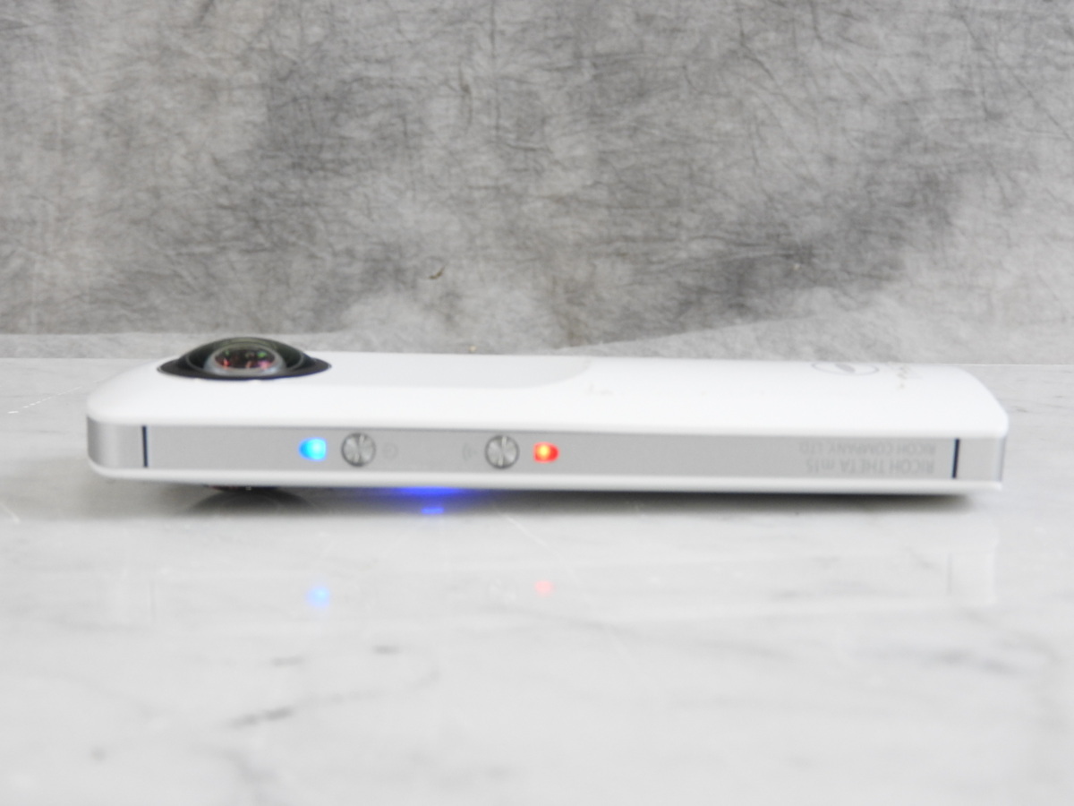 ☆THETA m15 シータ リコー 黄色 非売品革ケース付き 完動品 RICOH
