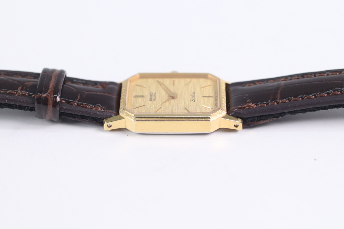 SEIKO セイコー EXCELINE 14K 1220-5070 腕時計