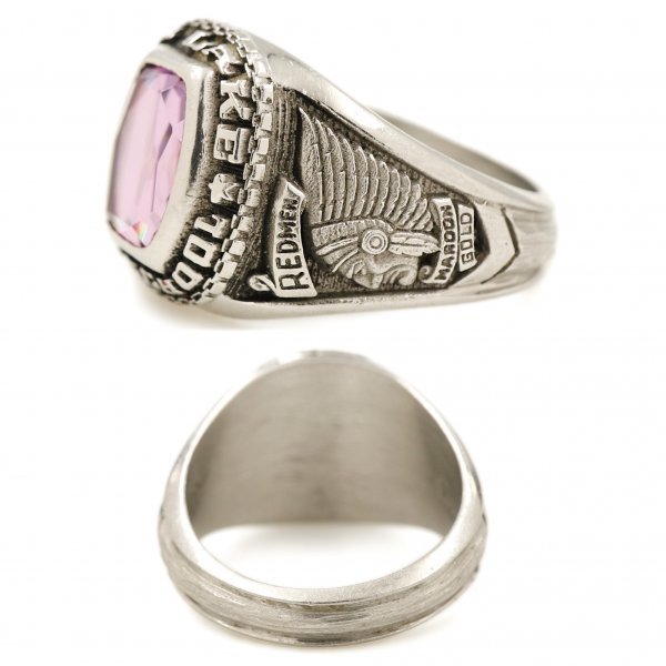 1986年 HERFF JONES ビンテージ カレッジリング インディアンヘッド  