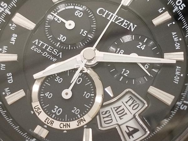 ジャンク 不動未修理 CITIZEN ATTESA シチズン アテッサ H610-T015590 