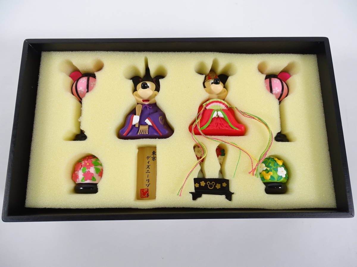 Д910☆東京ディズニーリゾート ミッキー＆ミニー雛人形☆Disney Resort