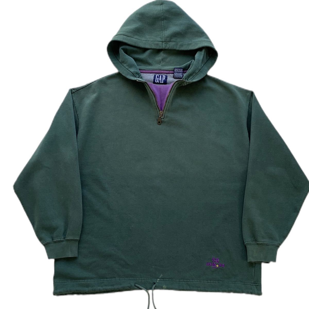 GAP ハーフジップ OLD オールドギャップ 90s ギャップ 90