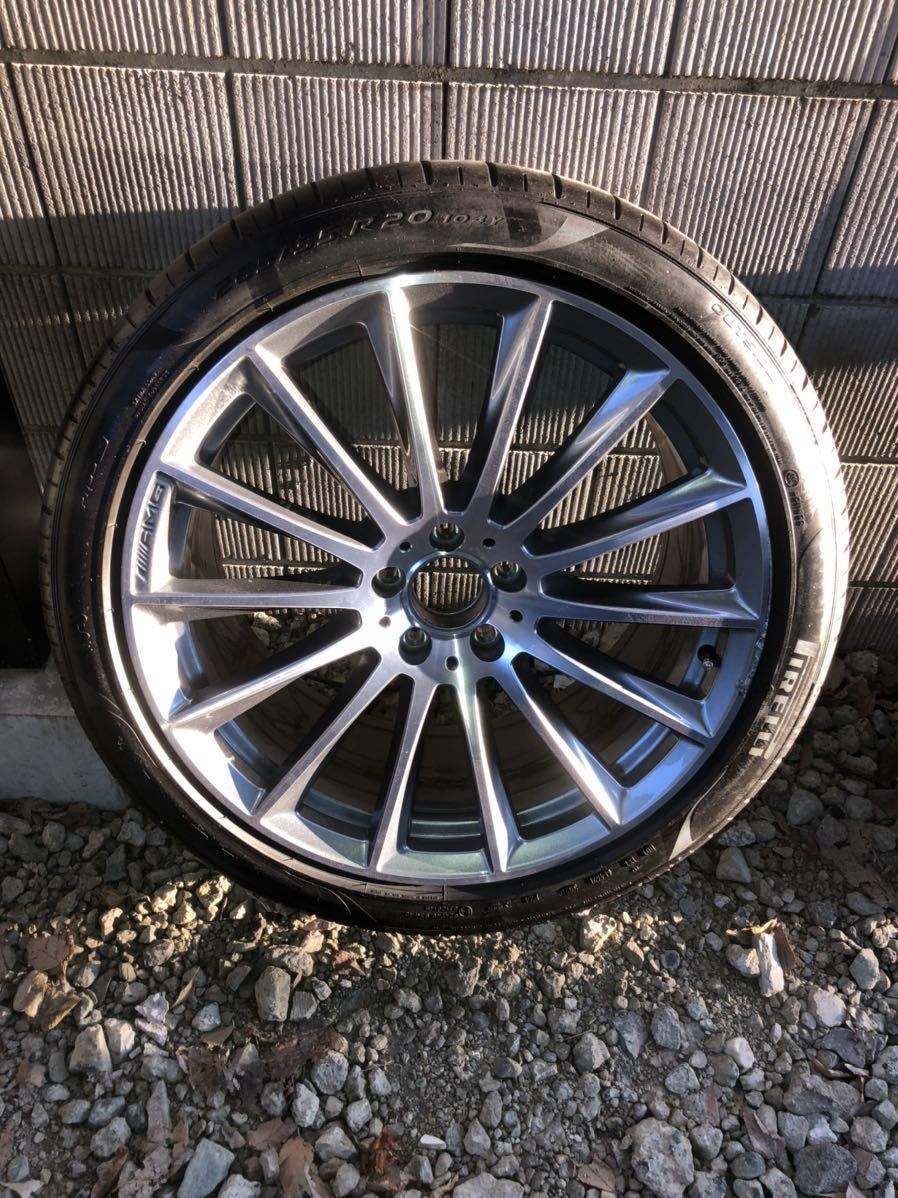 メルセデス ベンツ W223 Sクラス 純正 AMG 20インチ アルミホイール 1本のみ 中古 Sクラス W223 AMG 新型メルセデス・ベンツSクラスがついに日本上陸！ 価格は1293万円から タイヤ、ホイール