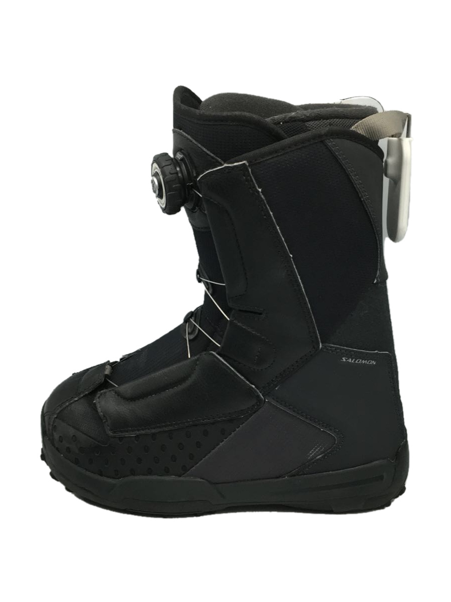 サロモン23.5cm スノーボードブーツ　ブラック　SALOMON BOA salomon◇サロモン/スノーボードブーツ/23.5cm/BOA/黒/DEFCON BOA