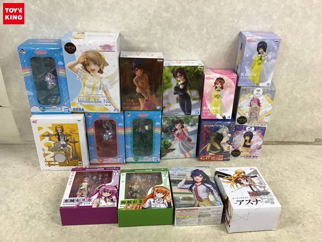 1円～ 同梱不可 ジャンク 一番くじフィギュア等 彼女お借りします、ラブライブ サンシャイン、ソードアートオンライン 他