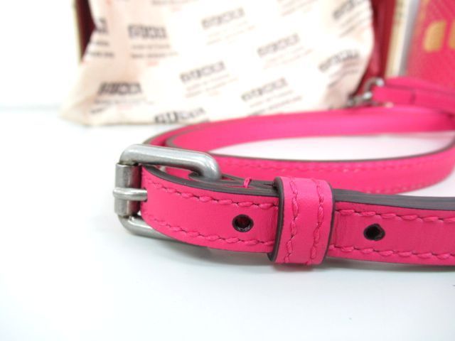 【グッチ】セガ・GUCCYショルダーバッグ・ピンク・極美品／GUCCI SEGA ショルダーバッグ GUCCI ピンク コラボ スター ショルダー