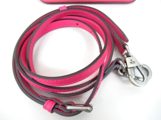 【グッチ】セガ・GUCCYショルダーバッグ・ピンク・極美品／GUCCI SEGA ショルダーバッグ GUCCI ピンク コラボ スター ショルダー
