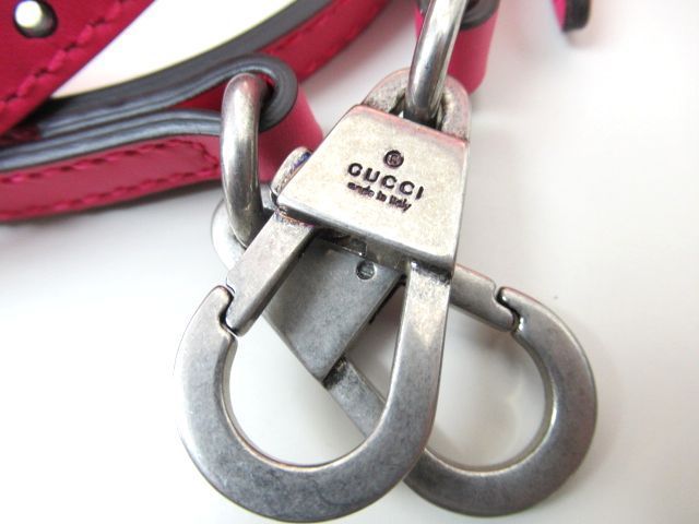 【グッチ】セガ・GUCCYショルダーバッグ・ピンク・極美品／GUCCI SEGA ショルダーバッグ GUCCI ピンク コラボ スター ショルダー