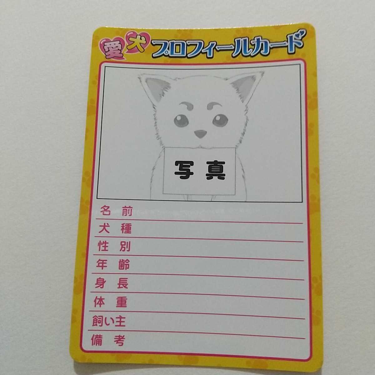 愛犬プロフィールカード C1 11 神楽 定春 銀魂 新八 銀魂 カード祭りくりあ壱 カードダス 送料63円 銀魂 売買されたオークション情報 Yahooの商品情報をアーカイブ公開 オークファン Aucfan Com