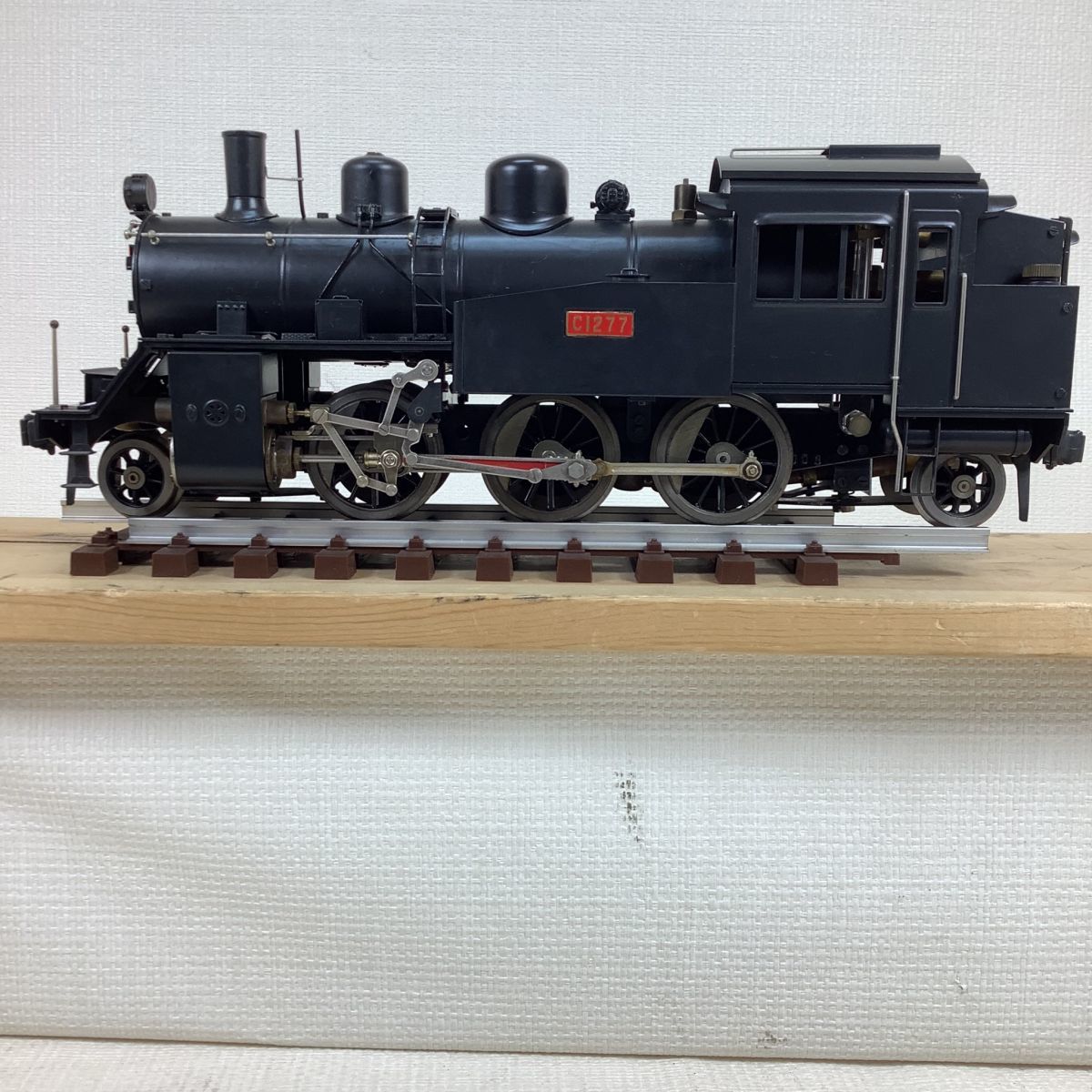 B2083【ASTER HOBBY?】金属製 蒸気機関車 C1277 □SL □Gゲージ 