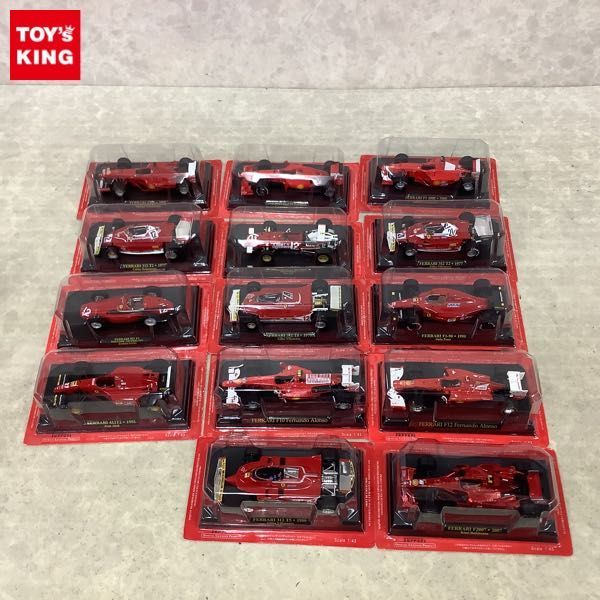 1円～ アシェット 1/43 フェラーリ F12 Fernando Alonso フェラーリ F1