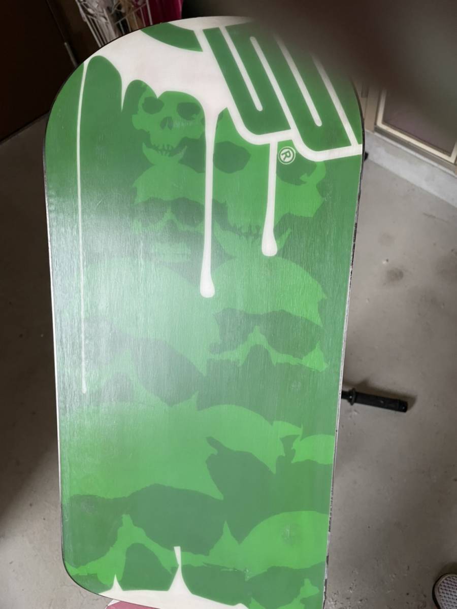 石川県 富山県 JykK スノースクート グリーン snowscoot 美中古 大人用 