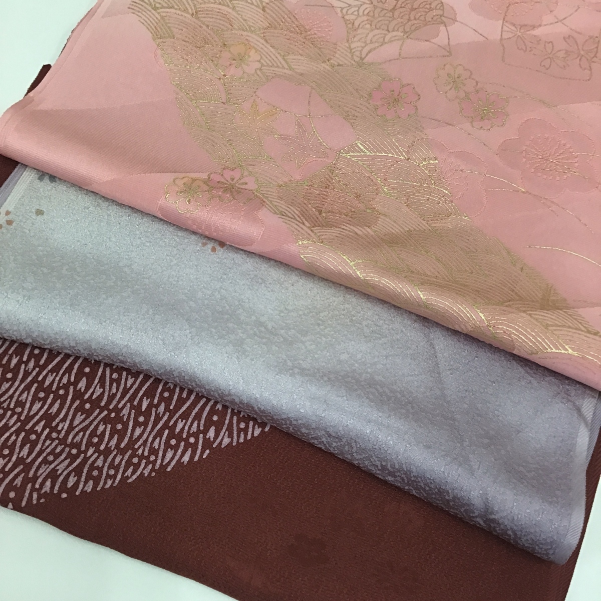 限定セール，100%新品 きものcocon 高級帯揚げ お買い得3点セット/ 長期保管品/正絹/和装小物 2-7-3Y-0103-o(帯揚げ)｜売買されたオークション情報、yahooの商品情報をアーカイブ公開 - オークファン 帯揚げ