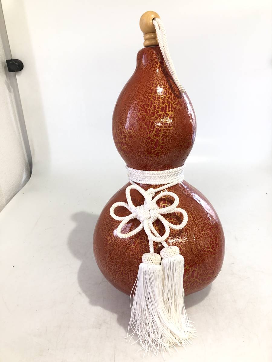 HB4144 瓢箪 長さ約56cm 飾り 置物 和柄 招福 縁起物 ひょうたん