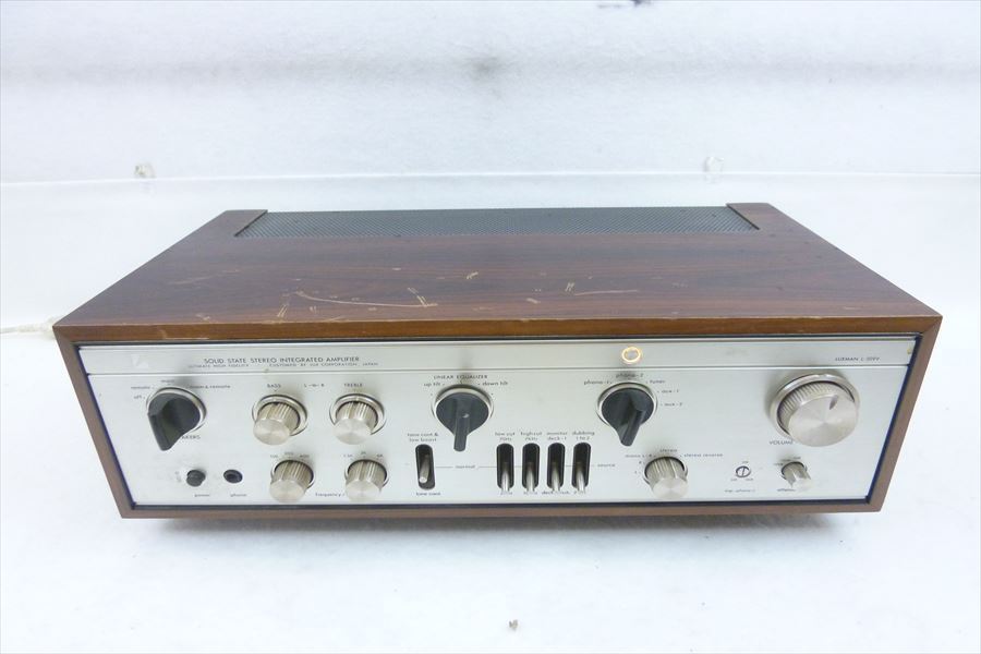 【送料無料，新品】 LUXMAN ラックスマン L-309V アンプ 現状品 220205k4009(LUXMAN)｜売買されたオークション情報、yahooの商品情報をアーカイブ公開 - オークファン LUXMAN