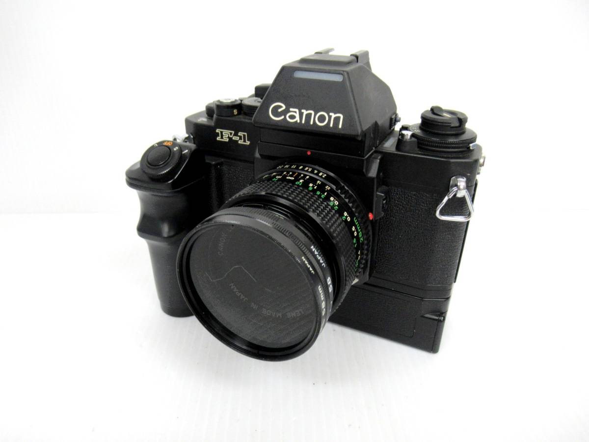 Canon New F-1 Winder Power and FN AE - the AE-1 Drive – Its Camera BGN