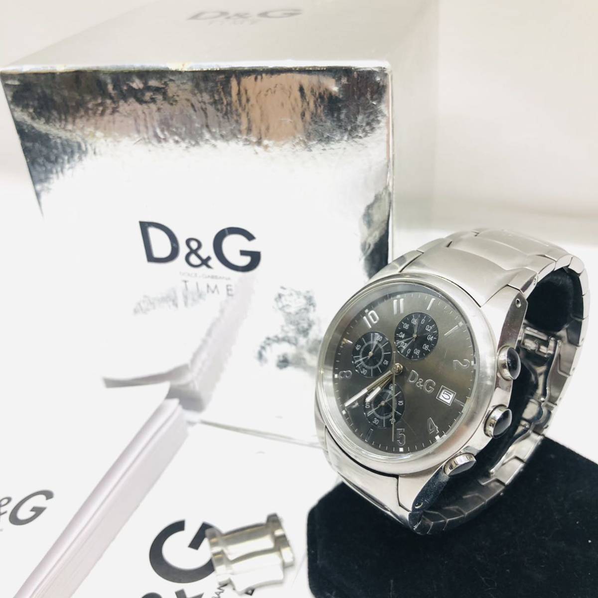 D&G 腕時計 ドルチェ＆ガッバーナ シルバー ドルチェ&amp 