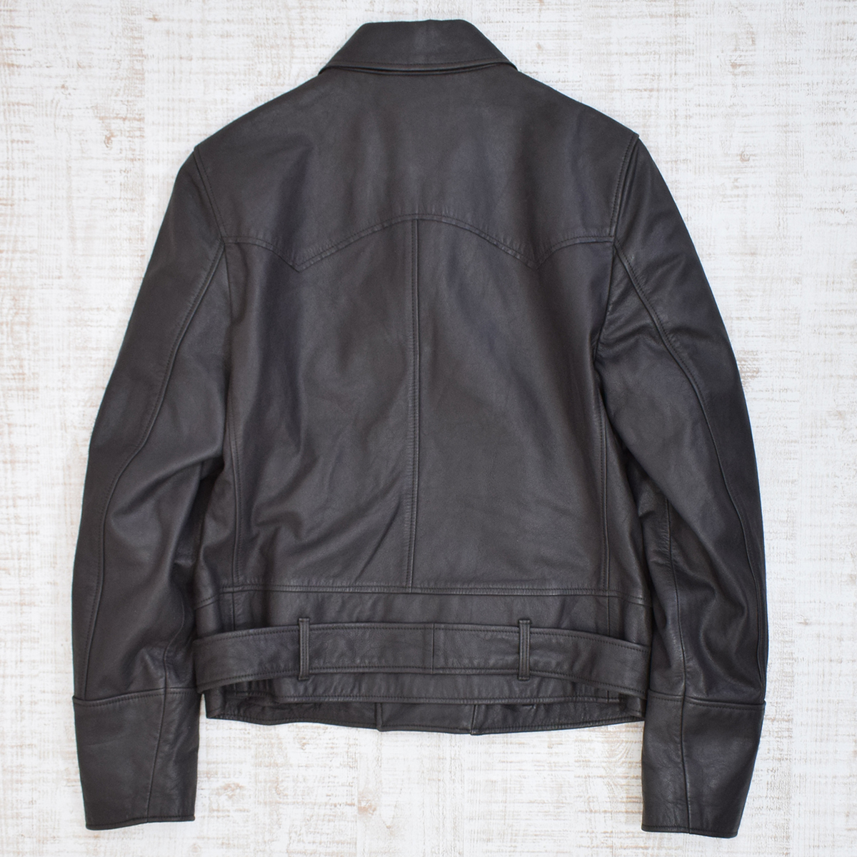 希少タグ☆美品 RALPH LAUREN ラルフローレン 羊革 ラムレザー  