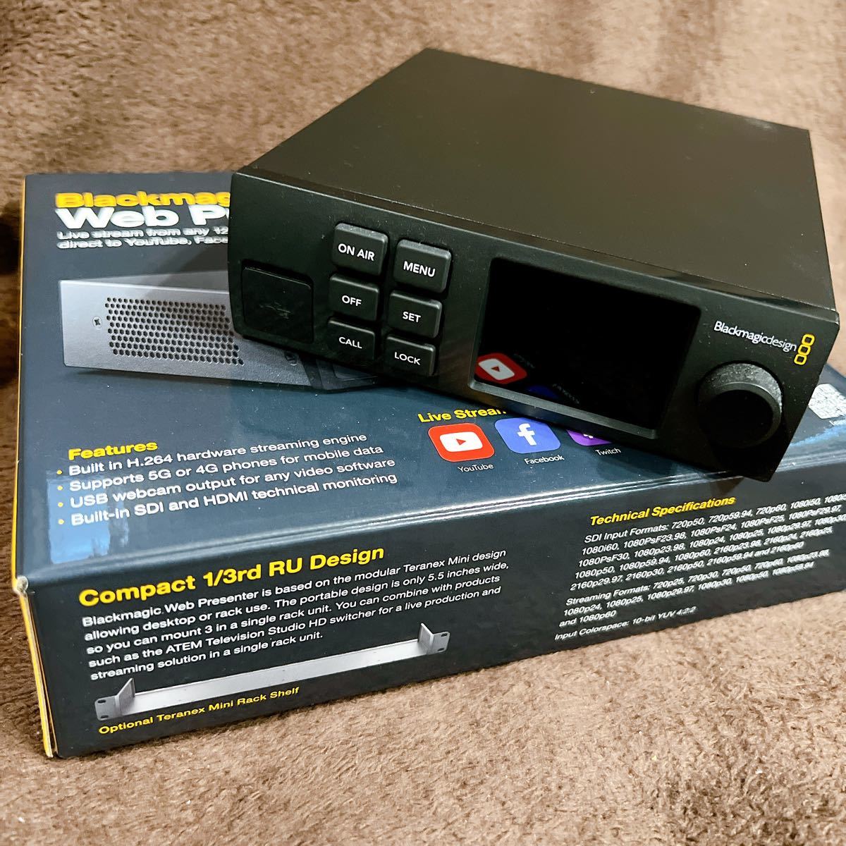 Blackmagic Web Presenter HD Blackmagic 【公式通販】