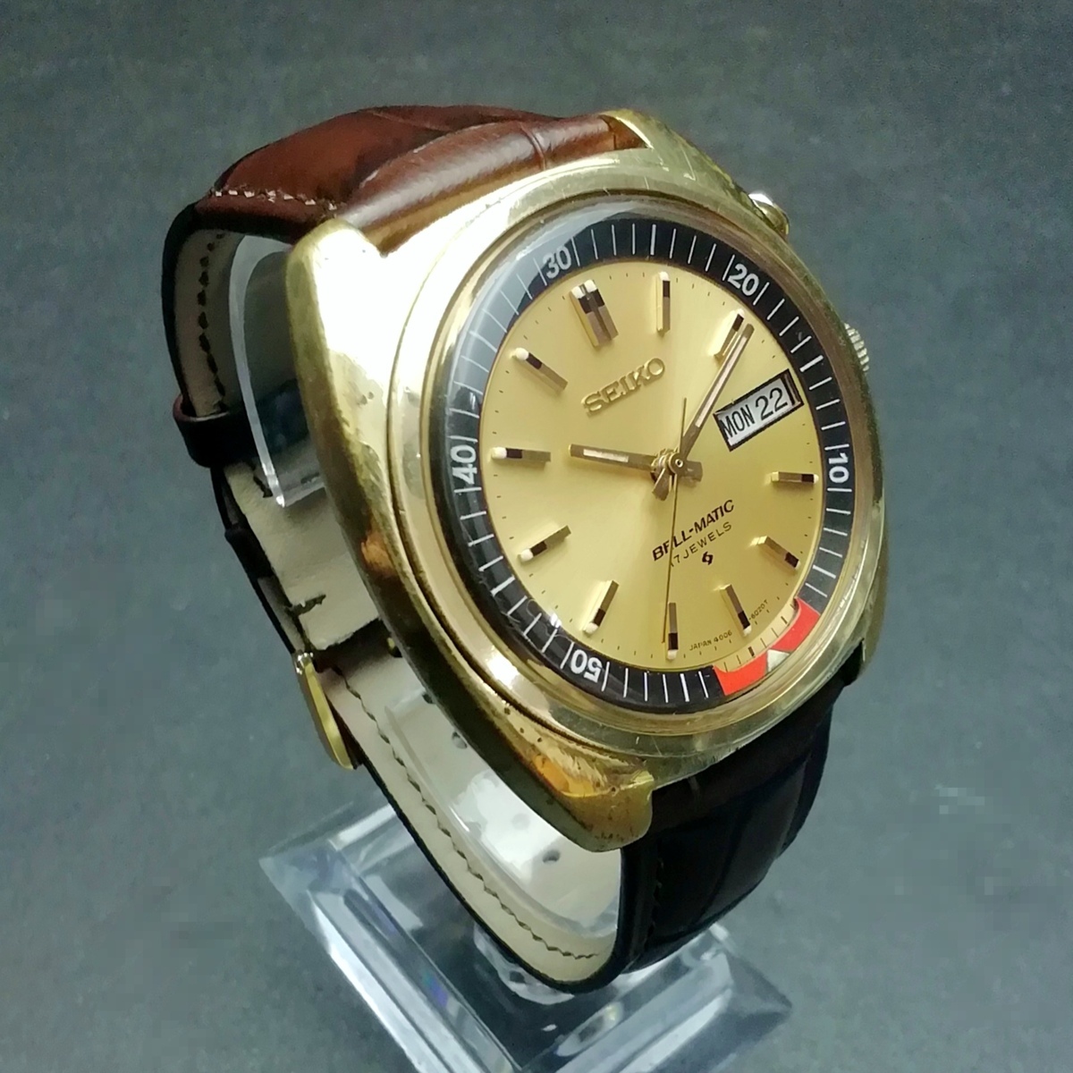 希少 SEIKO BELL-MATIC セイコー ベルマチック 17石 4006-6030 自動 