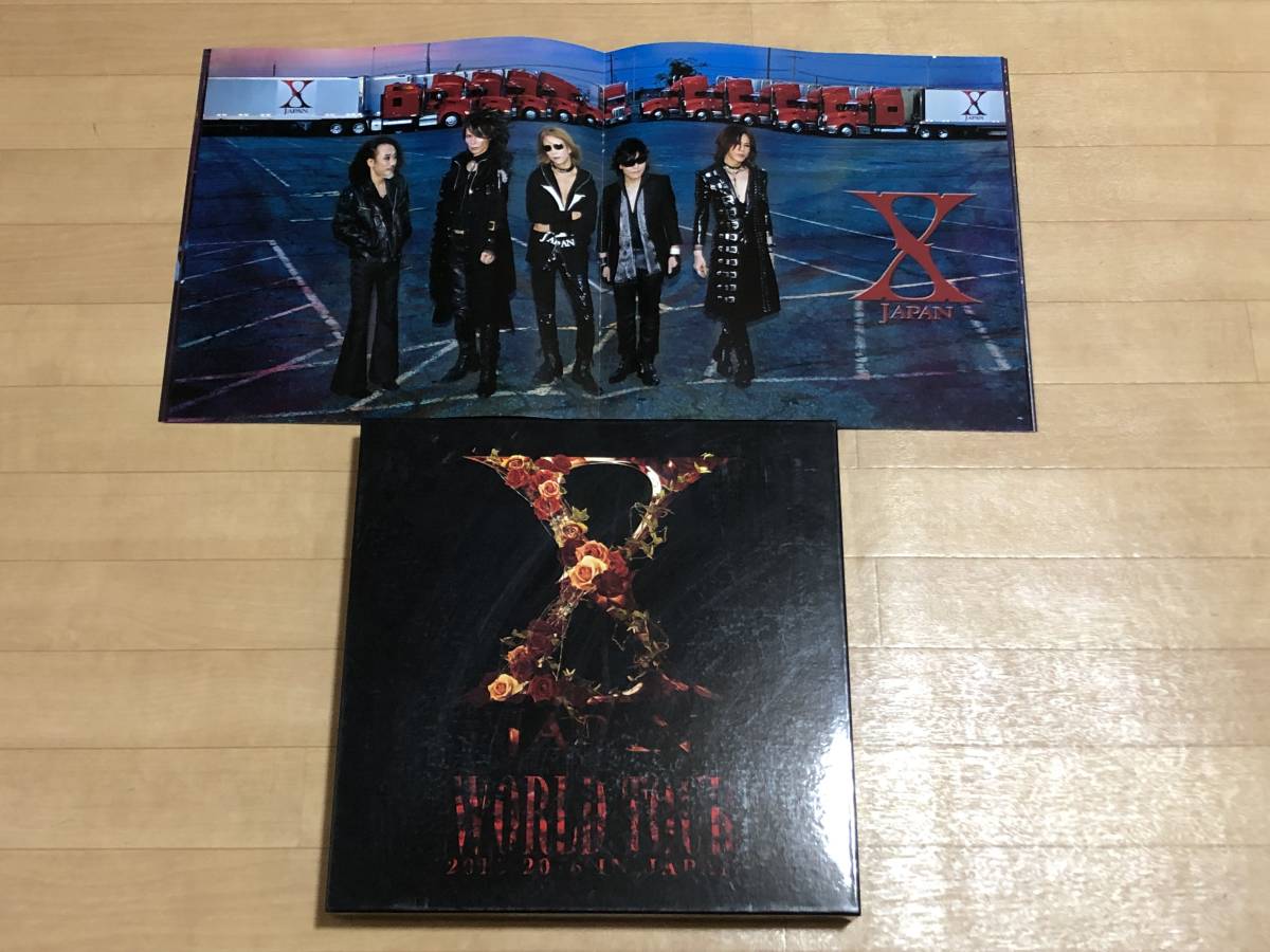 X JAPAN福岡2015年のVIP限定グッツ X JAPAN ① WORLD TOUR 2015-2016 VIP BOX パンフ チケット半券 新品