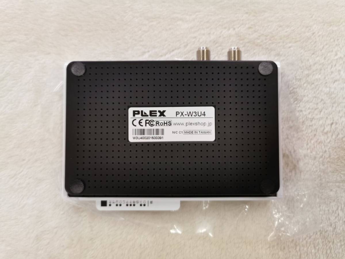 PLEX USB接続 地上デジタルテレビチューナー PX-W3U4 ※B-CASカード付 