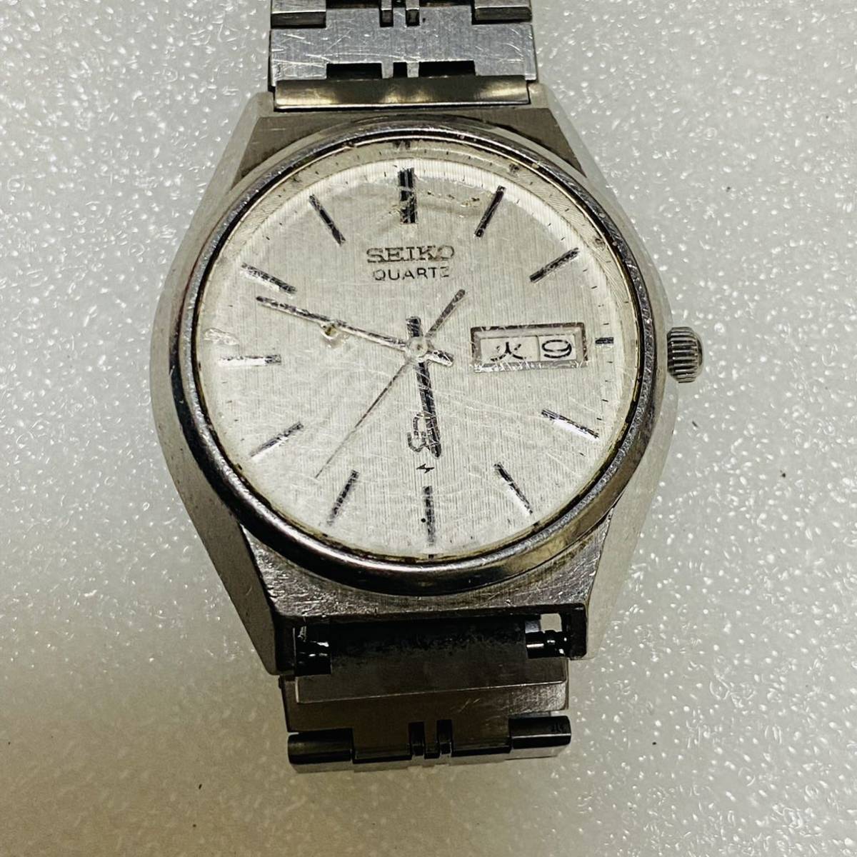SEIKO セイコー(0843-8080)デイデイト メンズ クォーツ ジャンク 