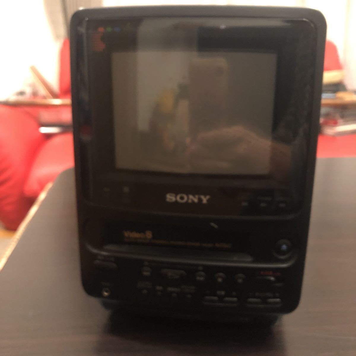 SONY VIDEO 8 COMBO ビデオTVレコーダー EV-DT2 NTSC 8 1990年製