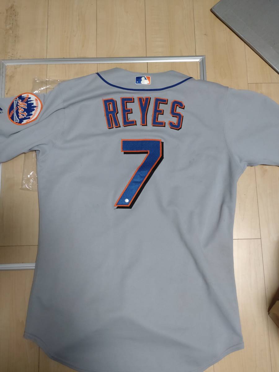 MLB ホセ・レイエス選手ユニフォーム　ニューヨーク・メッツ 元MLBニューヨークメッツのホセ レイエス選手実使用ユニフォーム