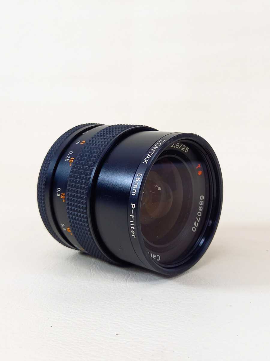 Contaxコンタックス カメラレンズ Distagon2.8/25 CarlZeiss #7731