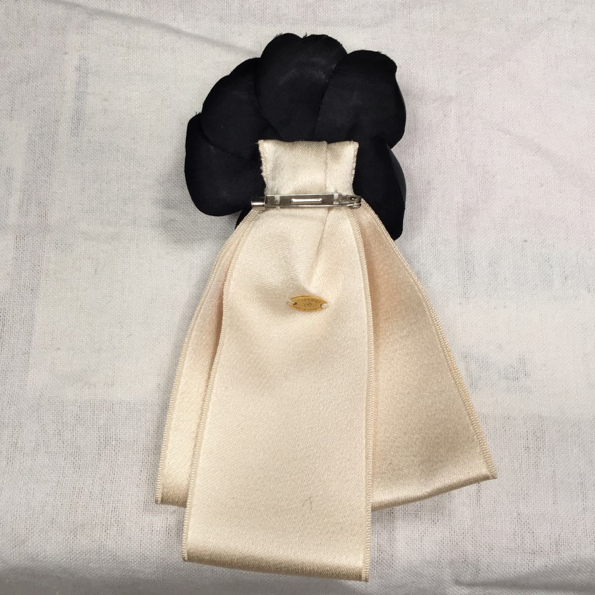 CHANEL シャネル 花 リボン コサージュ ブローチ アクセサリー
