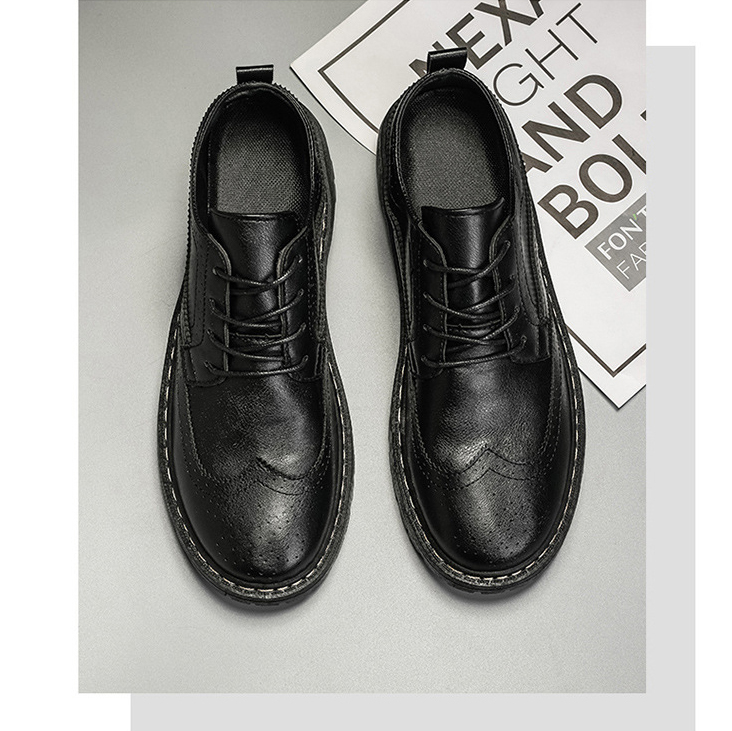 オックスフォードシューズ ワラビーブーツ シューズ メンズシューズ 紐靴 Pu革 ローカット 厚底 撥水 防滑ソールビジネスシューズ25cm 25 0cm 売買されたオークション情報 Yahooの商品情報をアーカイブ公開 オークファン Aucfan Com