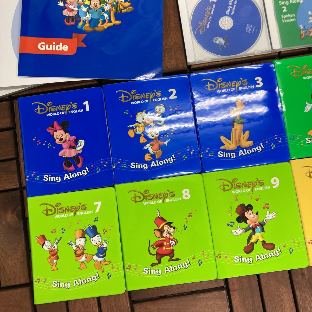 DWE□SING ALONG□DVD CDなど 大量セット□ディズニー英語システム 