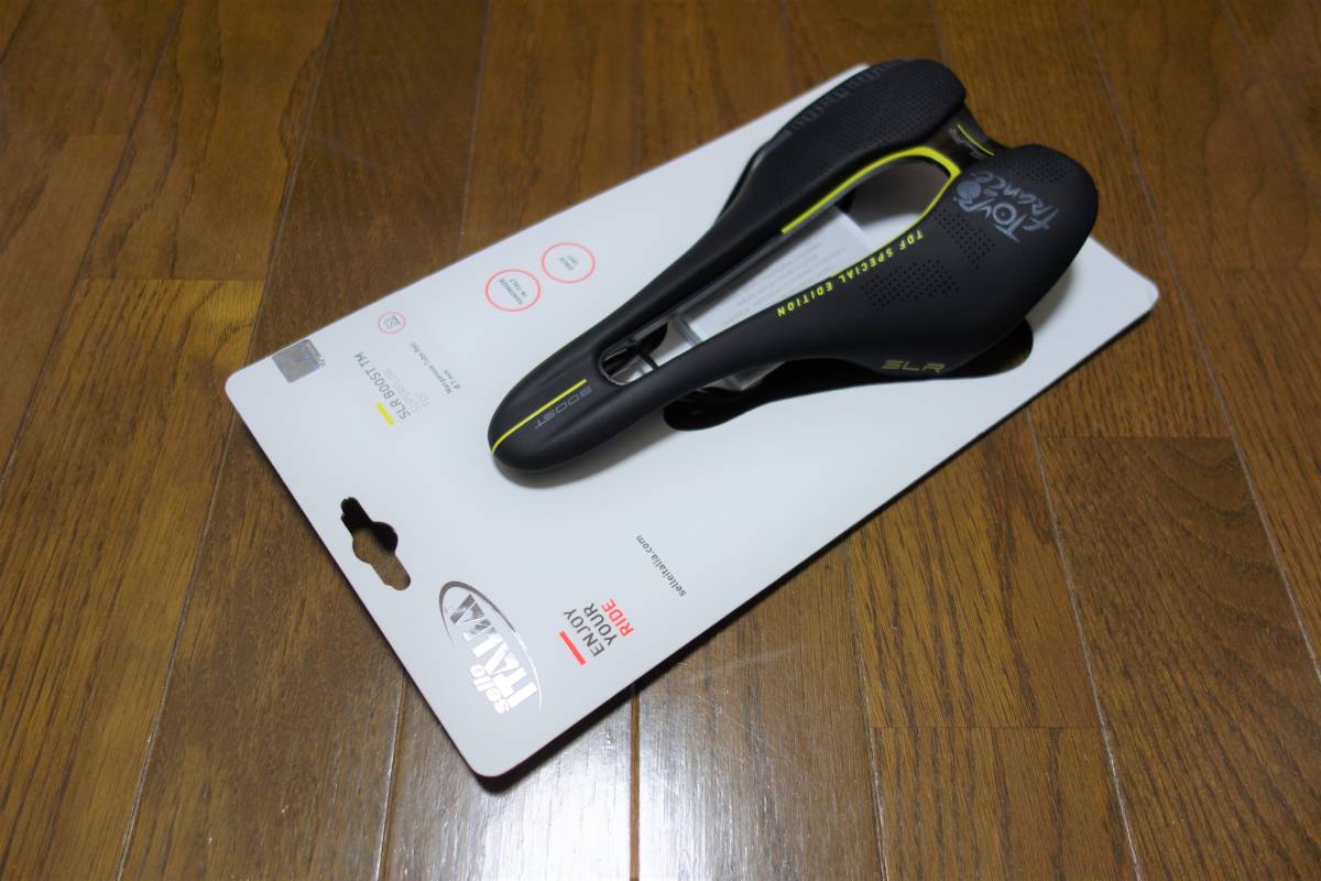 ◇ セライタリア SLR Boost TM Superflow TDF マンガネーズ サドル 