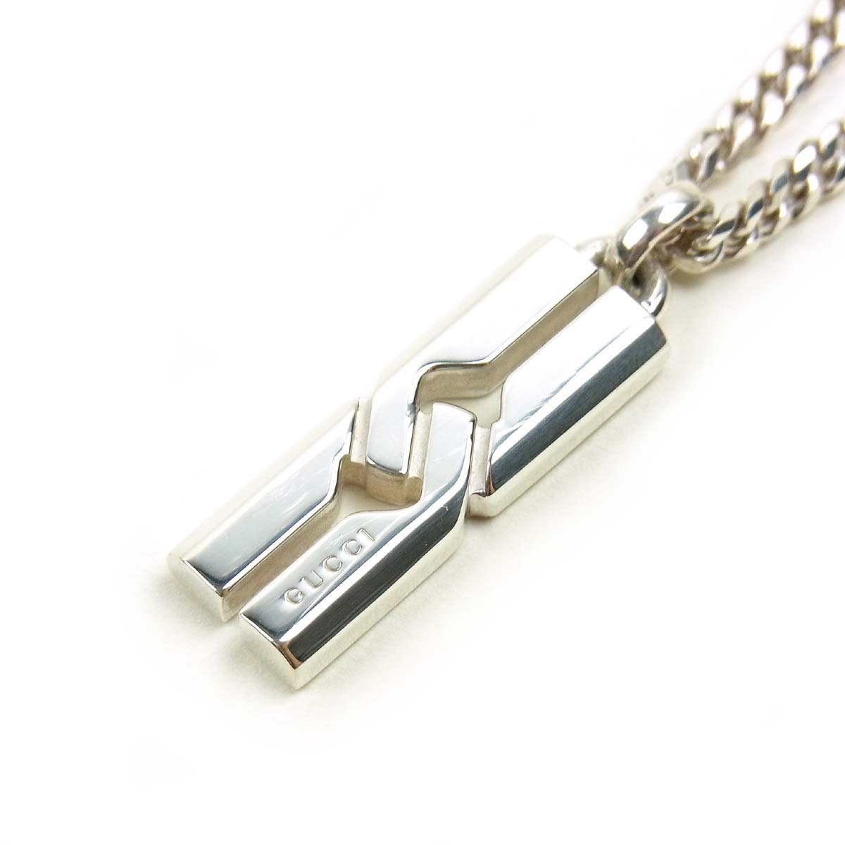 GUCCI グッチ インフィニティ ノット 喜平 ネックレス Ag925