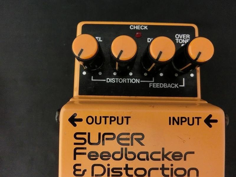 ボス BOSS SUPER Feedbacker&Distortion DF-2 DF-2 BOSS Feedbacker 9V