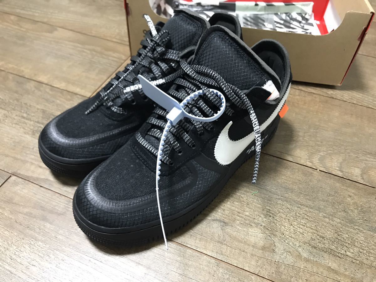 Air 中古・古着通販NIKE (ナイキ) WHITE × NIKE Force 0 - OFF 1 (オフ OFFWHITE (オフホワイト) 27cm Fragment