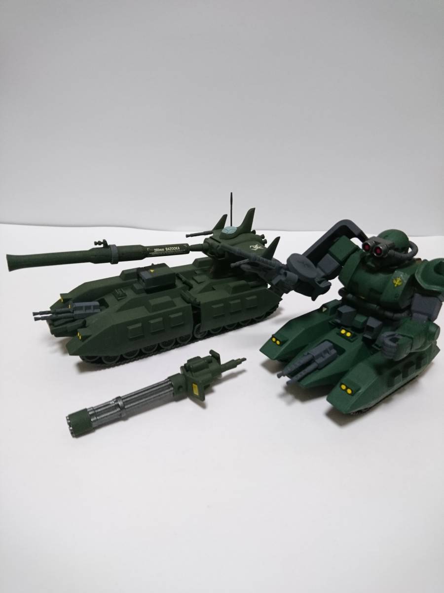 完成品 ガンプラ 旧キット マゼラアタック ザクタンク 自作(完成品
