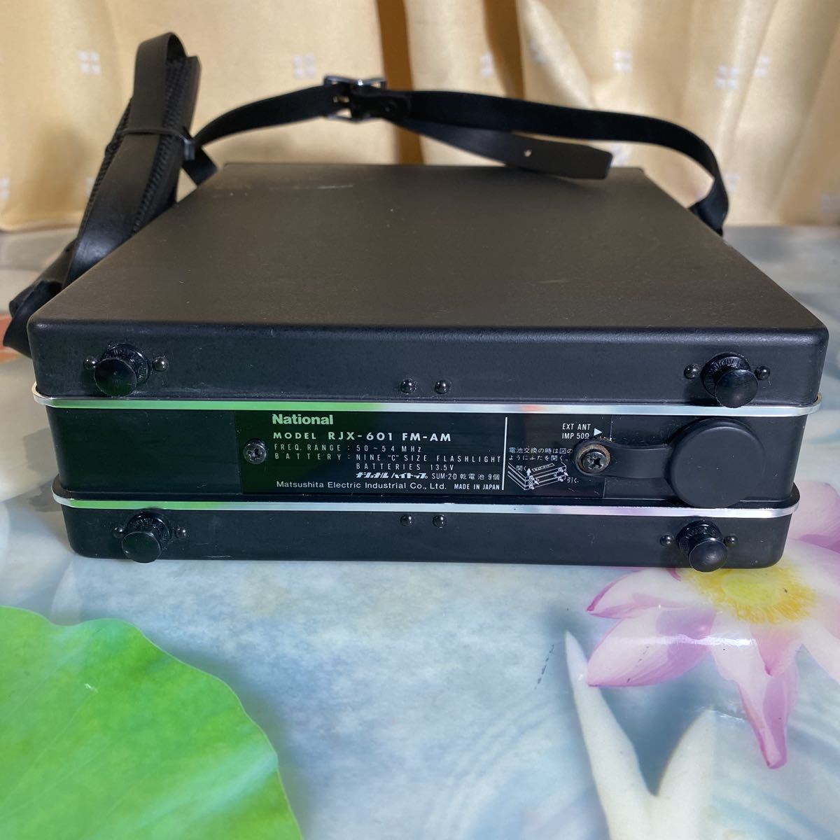 RJX-601 ナショナル National ポータブル 6m 50MHz AM⁄FM 6桁