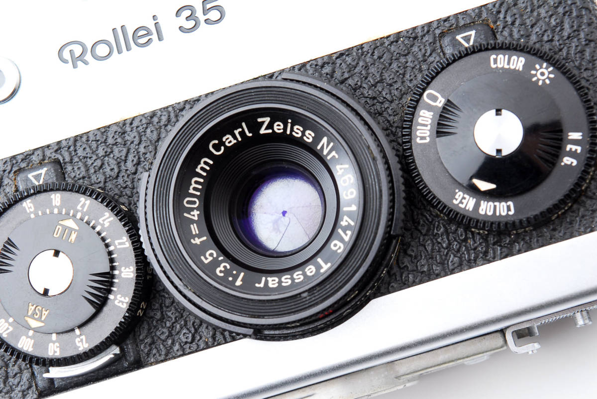 超希少 Rollei 35 カールツァイス ブラック ドイツ製 フィルムカメラ
