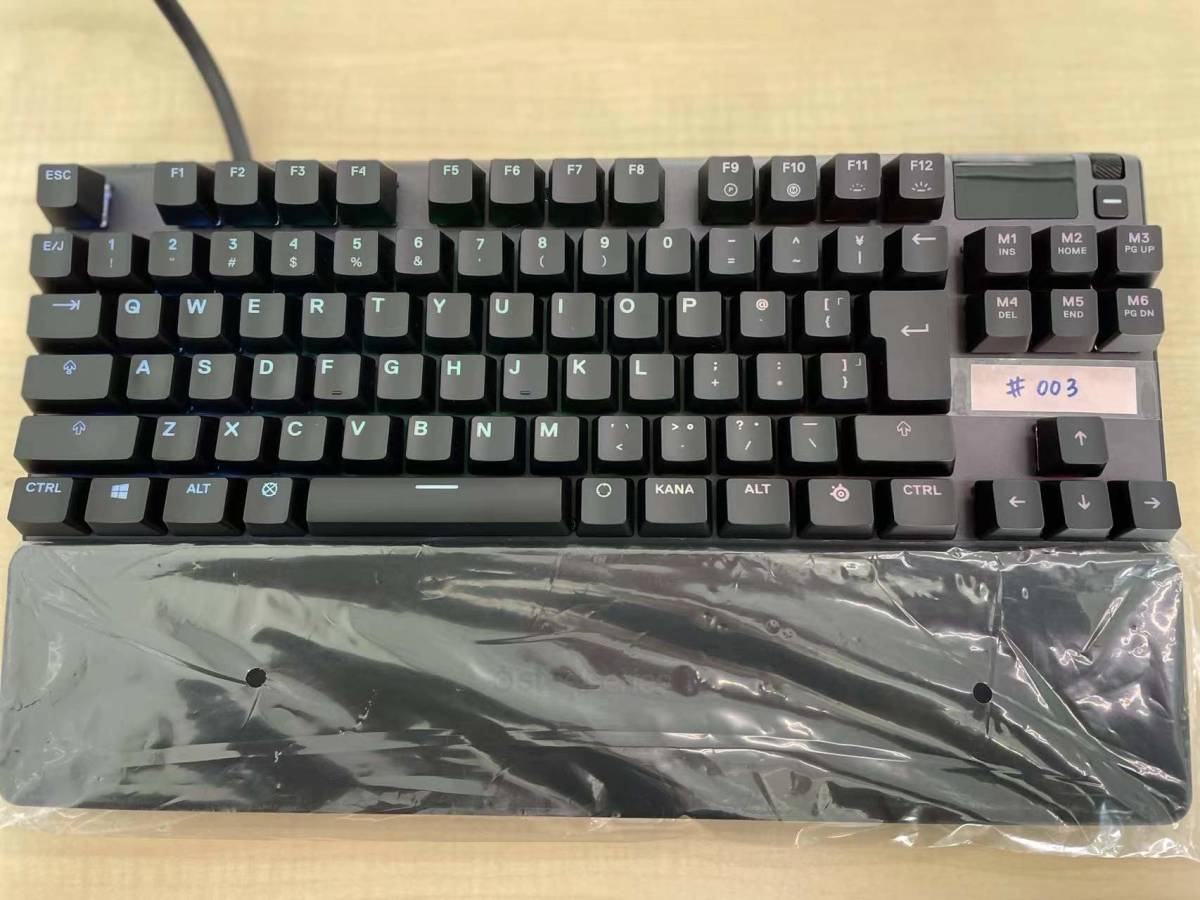 中古美品 送料無料 SteelSeries Apex Pro TKL 64737 ゲーミング